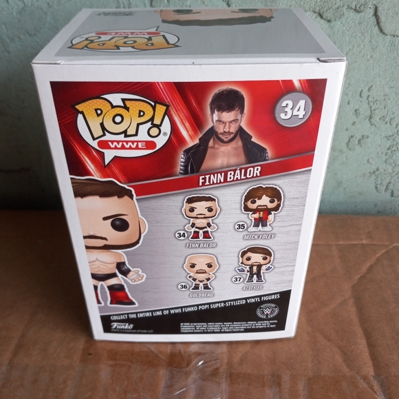 WWE Funko Pop Finn Balor #34 - Picture 3 of 7